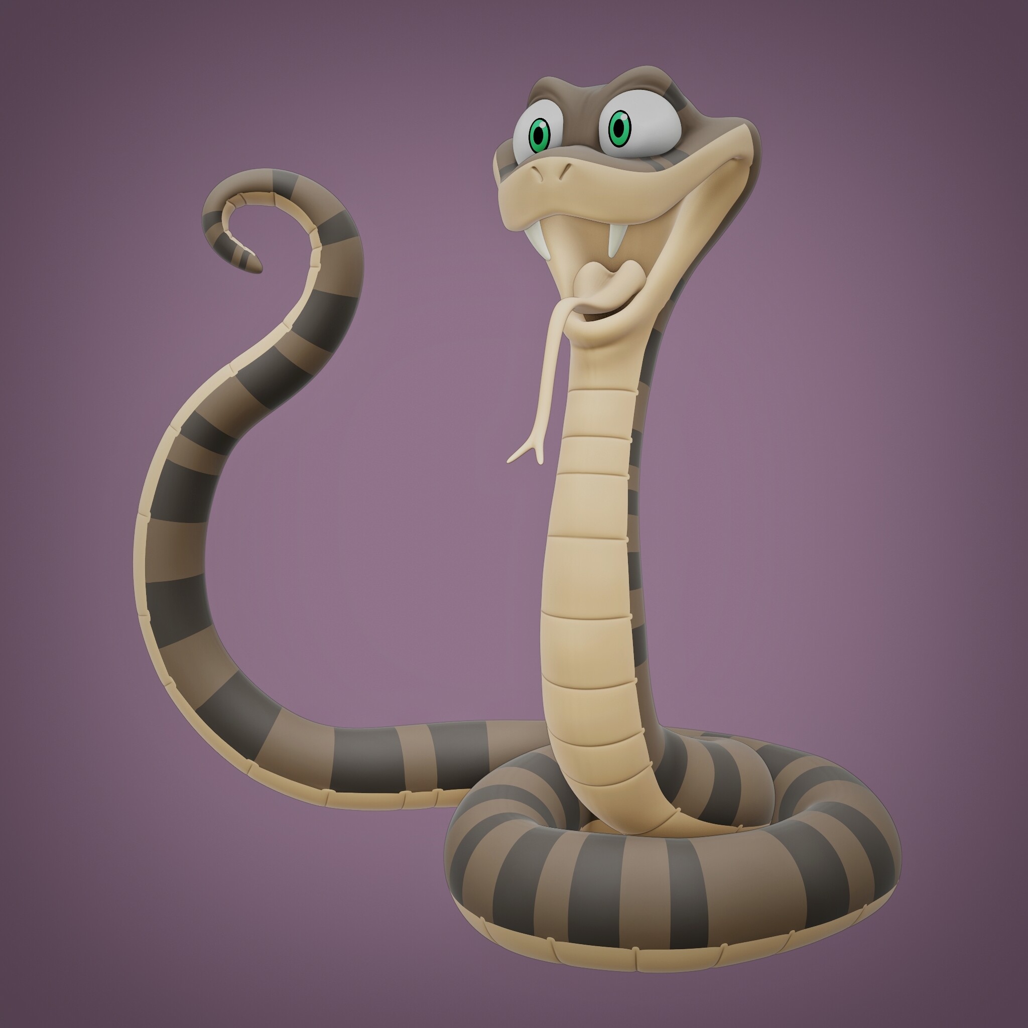 Cartoon Snake - Finished Projects - Blender Artists Community