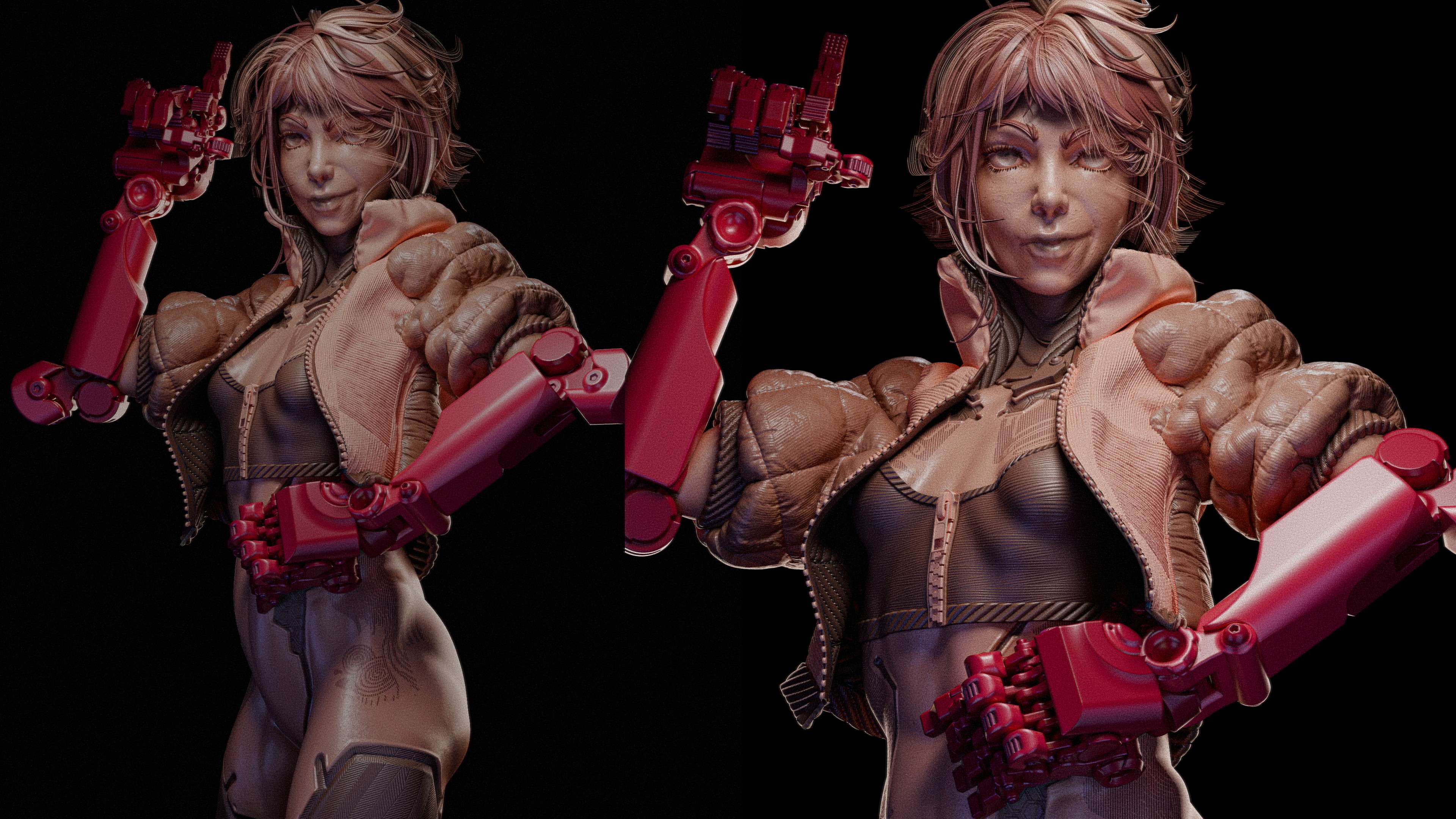 Handless Girl - Finished Projects - Blender Artists Community