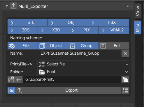 Multi Exporter Released Scripts And Themes Blender Artists Community