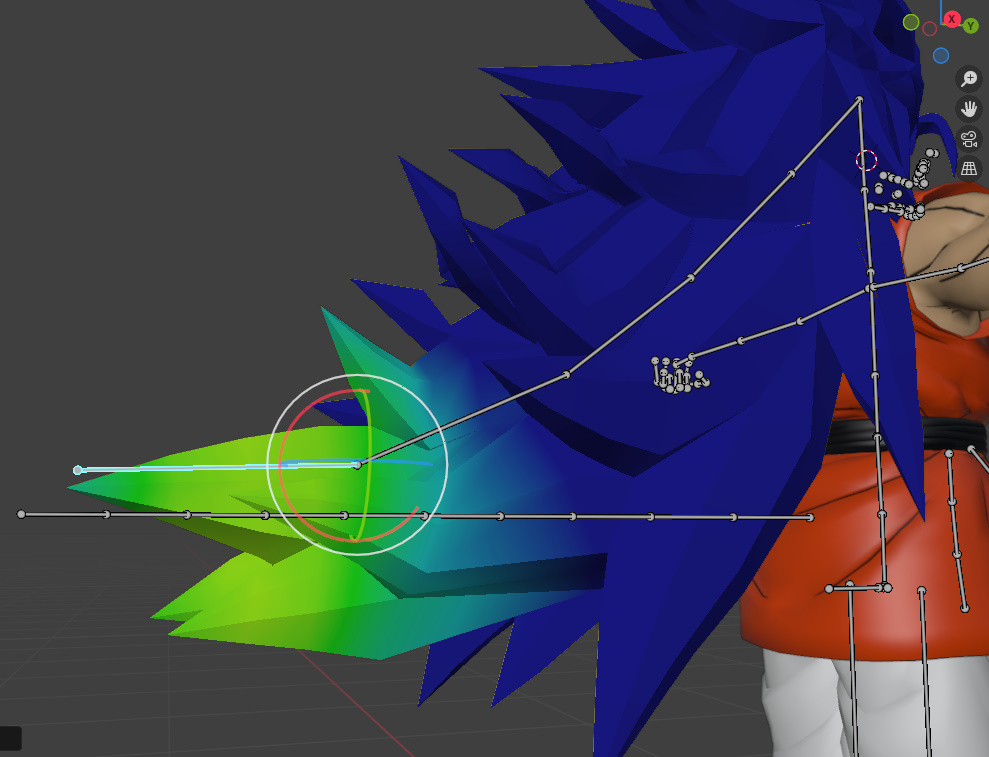 I'm having trouble rigging long hair - Animation and Rigging - Blender ...