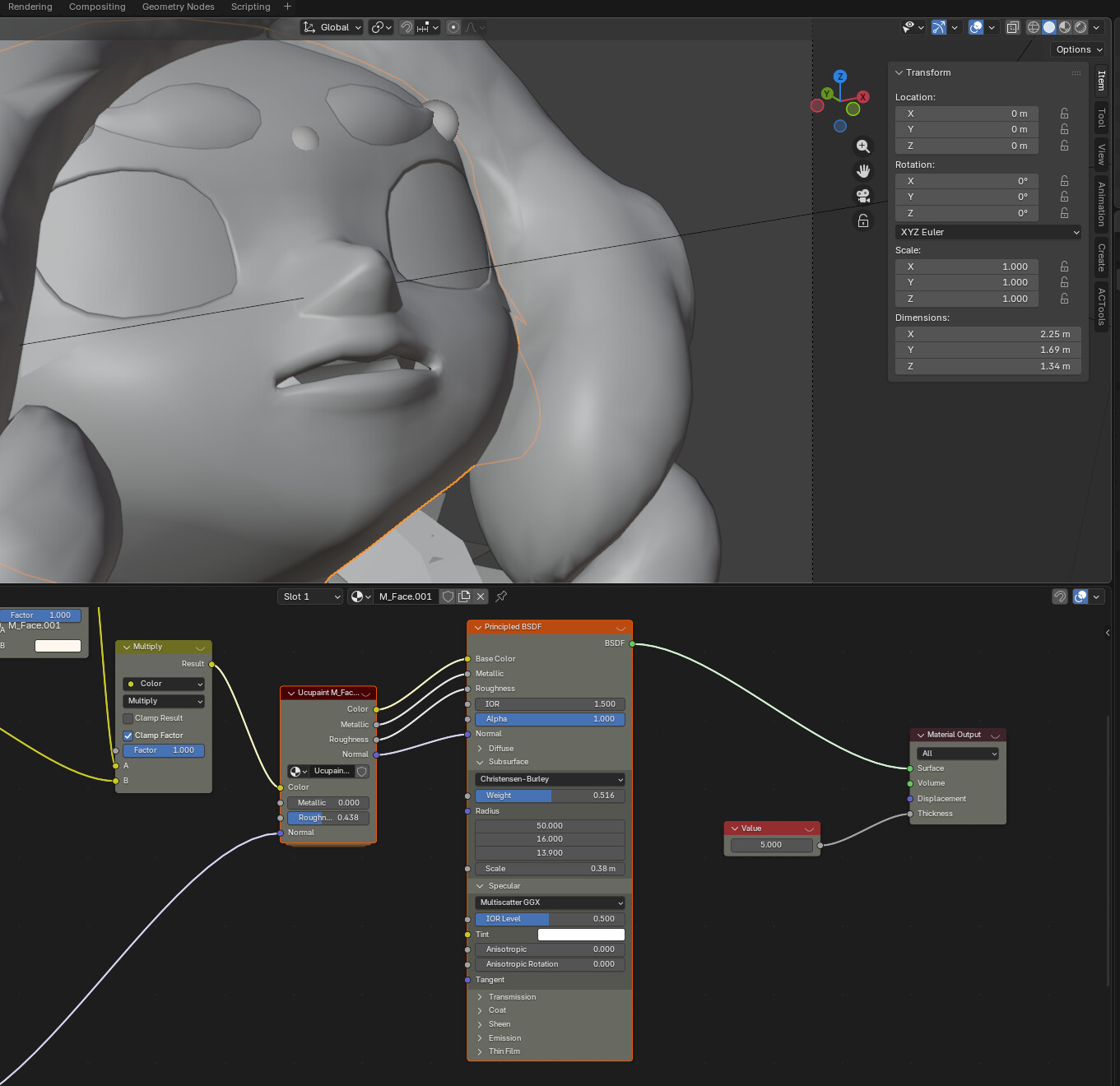Realistic skin render - Lighting and Rendering - Blender Artists Community