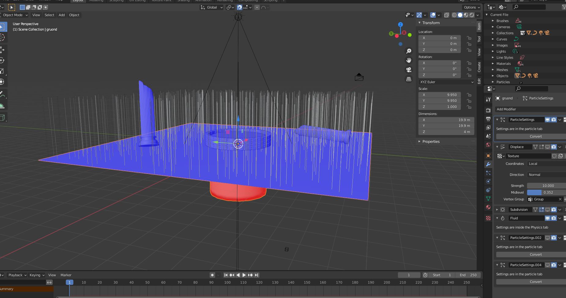 Hair particle problem - Particles and Physics Simulations - Blender ...