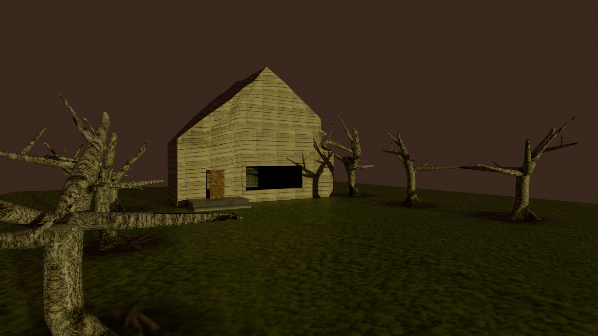 Finished making this old house with trees :) - Finished Projects ...