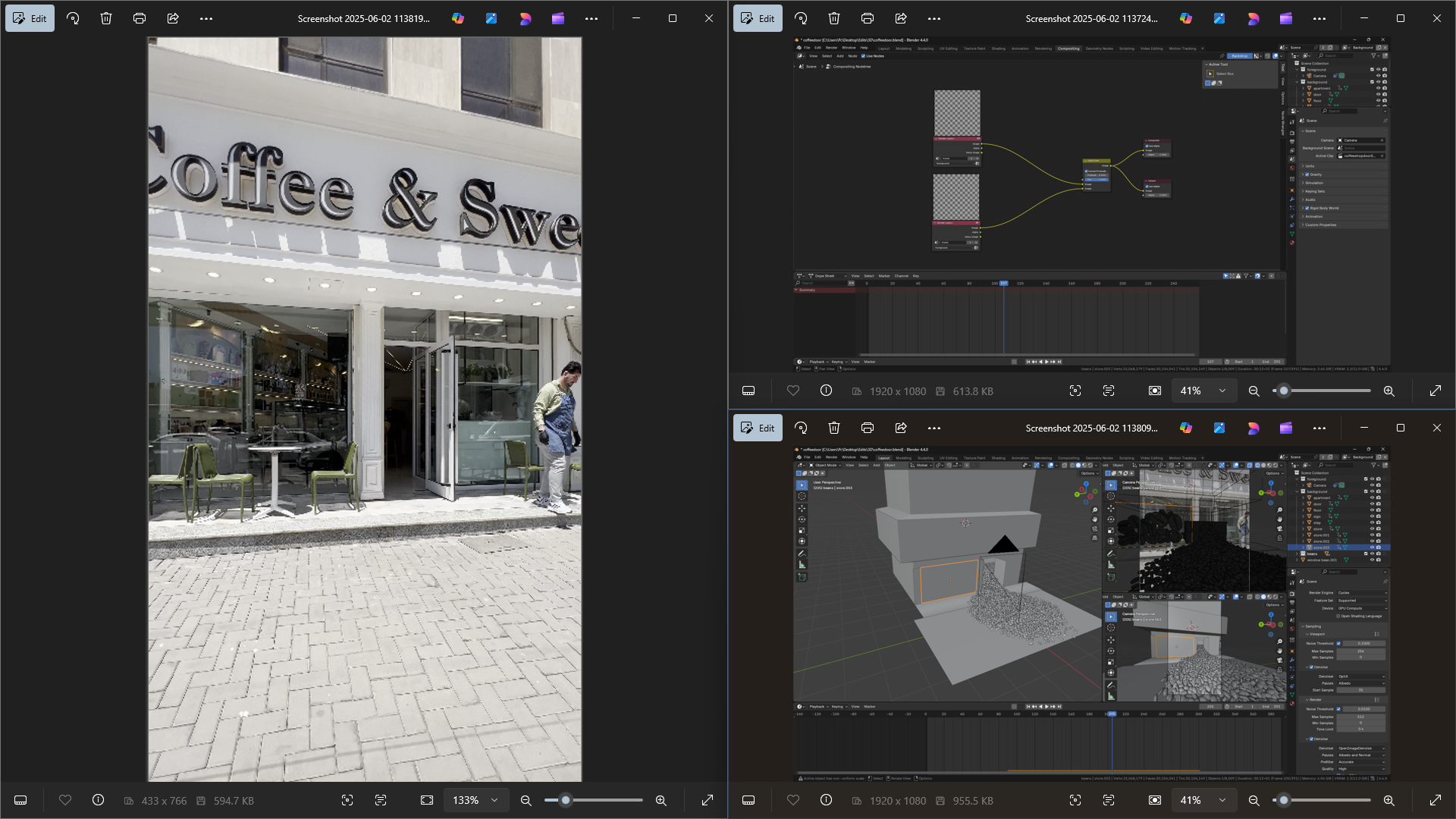 Using Render To Visualize When rendering a cgi render i only get the original image sequence not ...