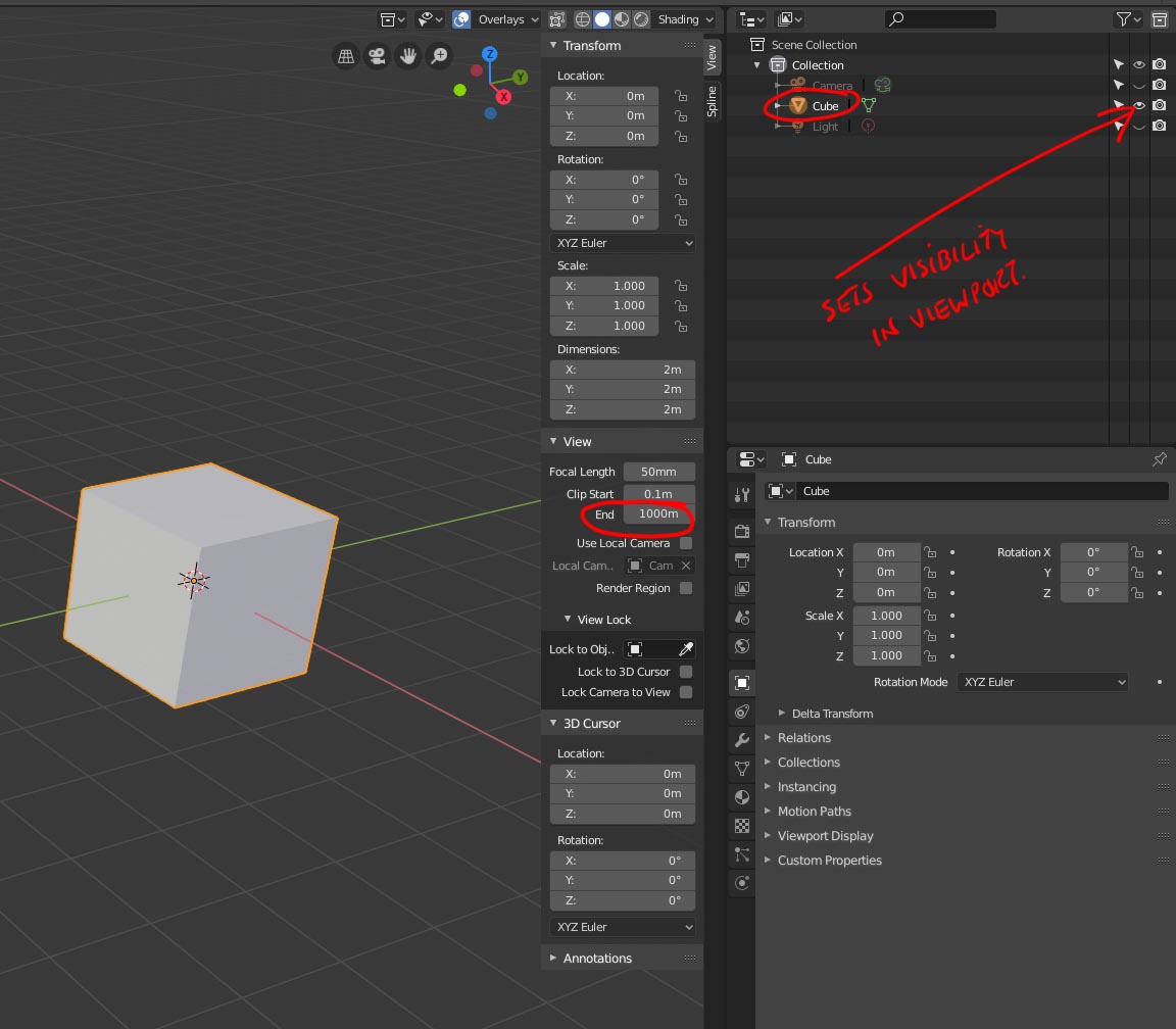 Objects Not Visible After Dxf Import Tutorials Tips And Tricks Blender Artists Community