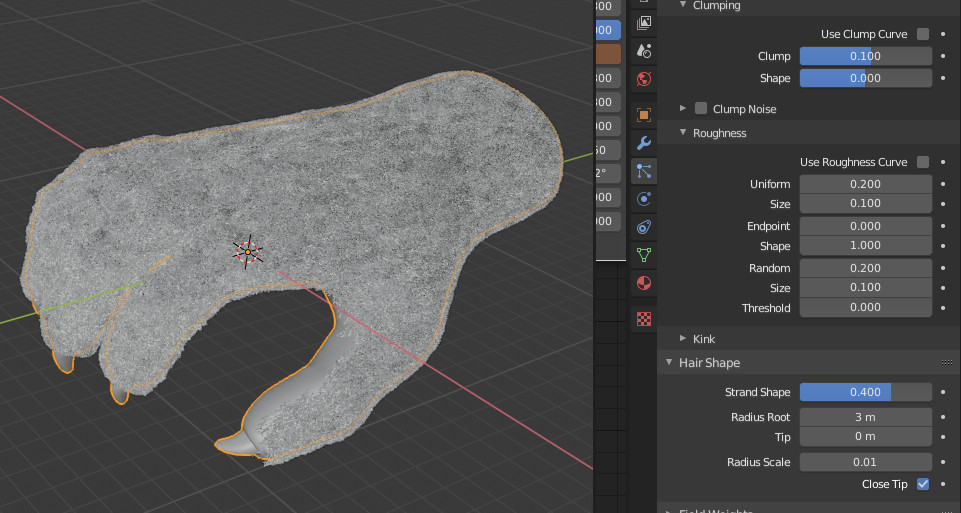 Bald spots on mesh using Hair Particles - Particles and Physics ...