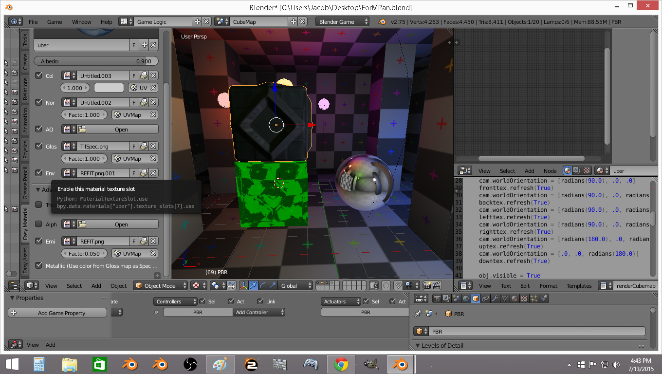 Generate a texture using nodes? - Game Engine Support and Discussion ...