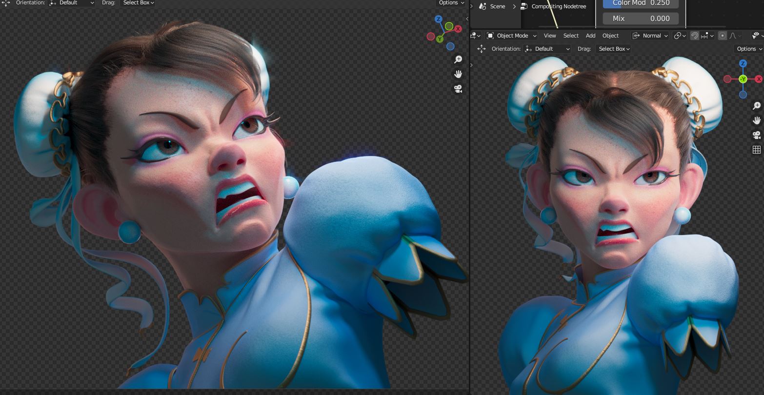 Chun-Li - Works in Progress - Blender Artists Community