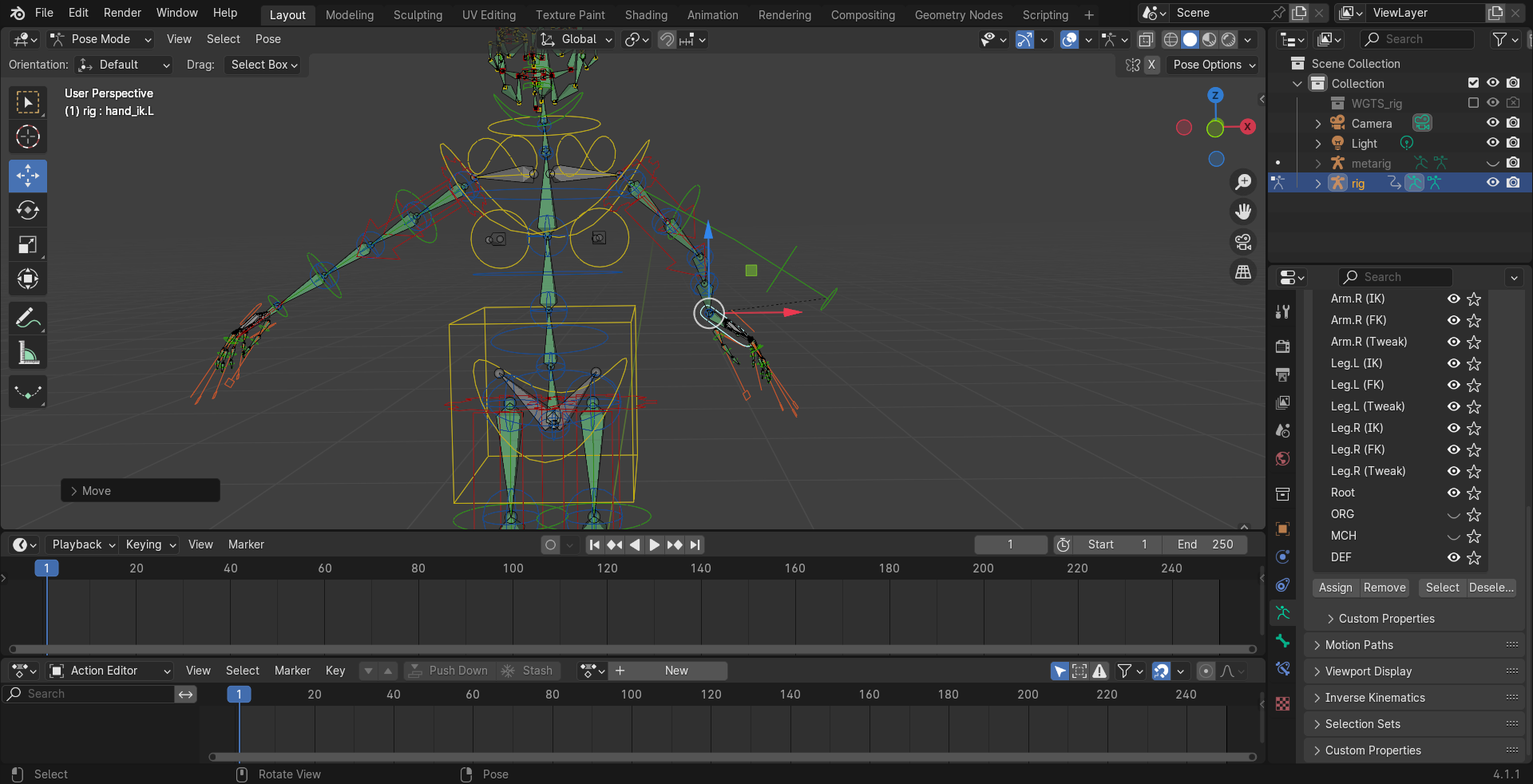 Upper arm rotates wrong when moving "hand IK" - Animation and Rigging ...