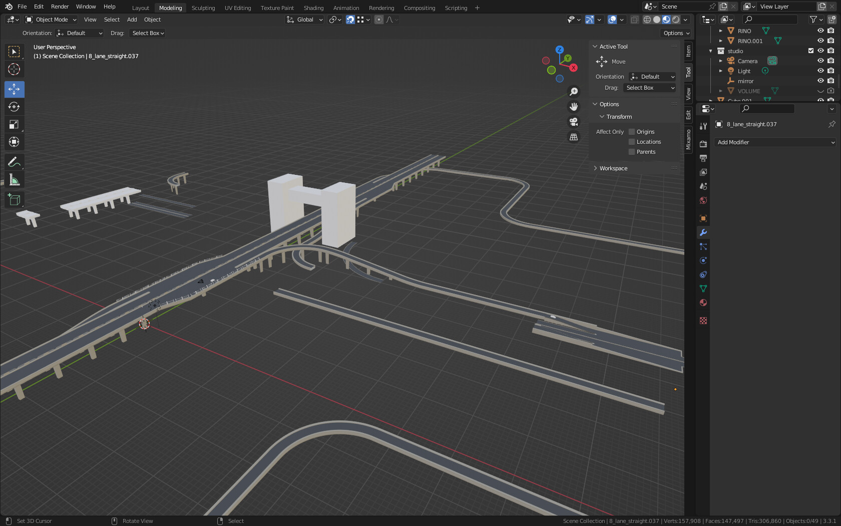 Modular road - Modeling - Blender Artists Community