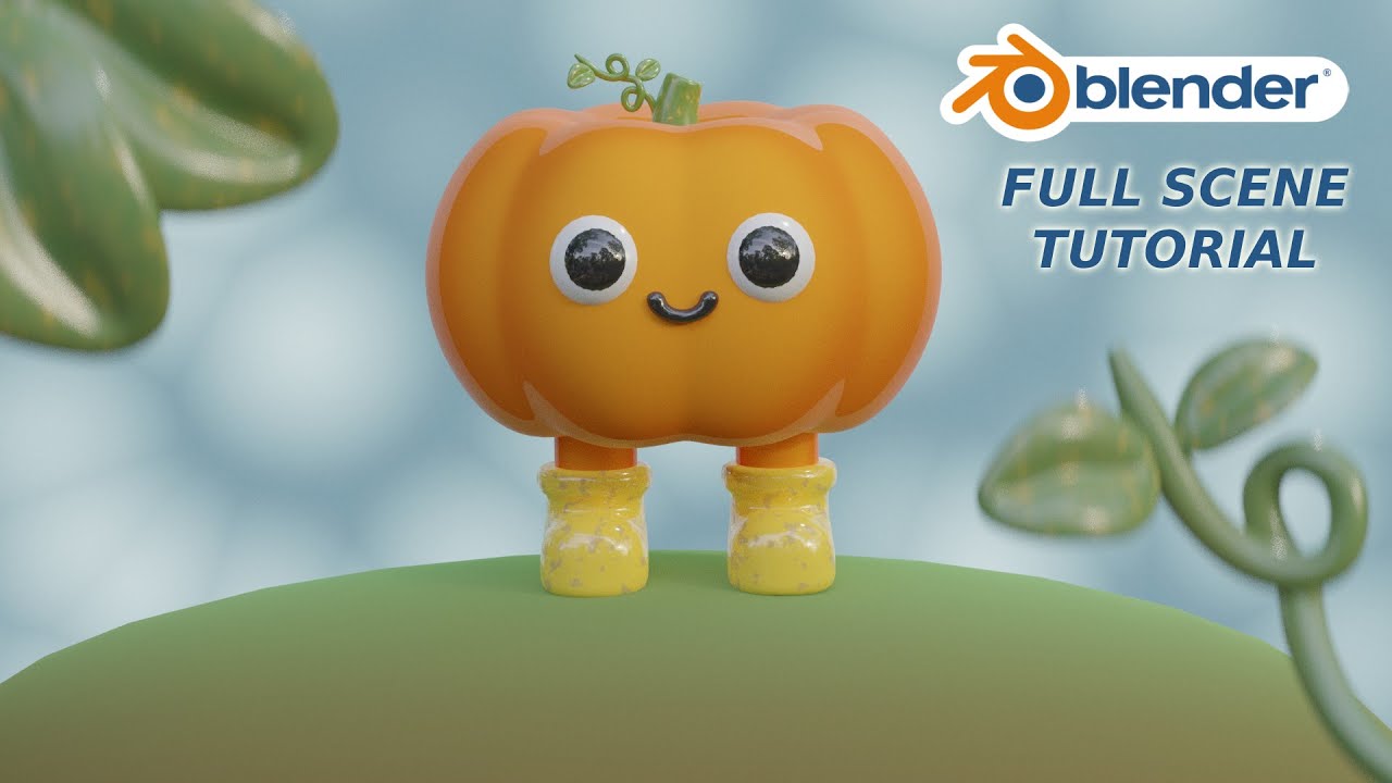 Pumpkin Character Finished Projects Blender Artists Community Pumpkin character finished projects blender artists community