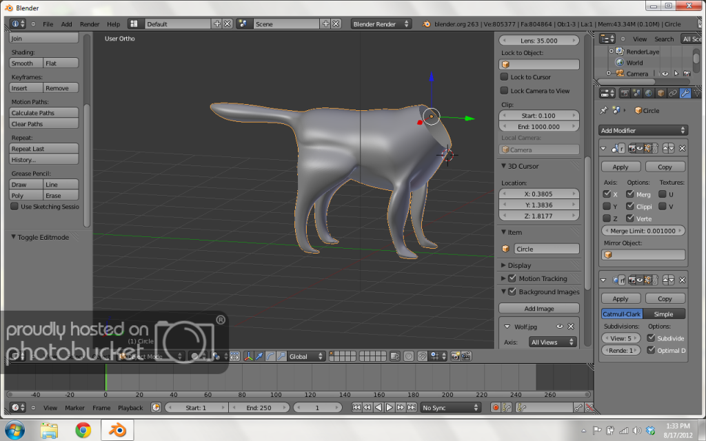 Wolf - Works in Progress - Blender Artists Community
