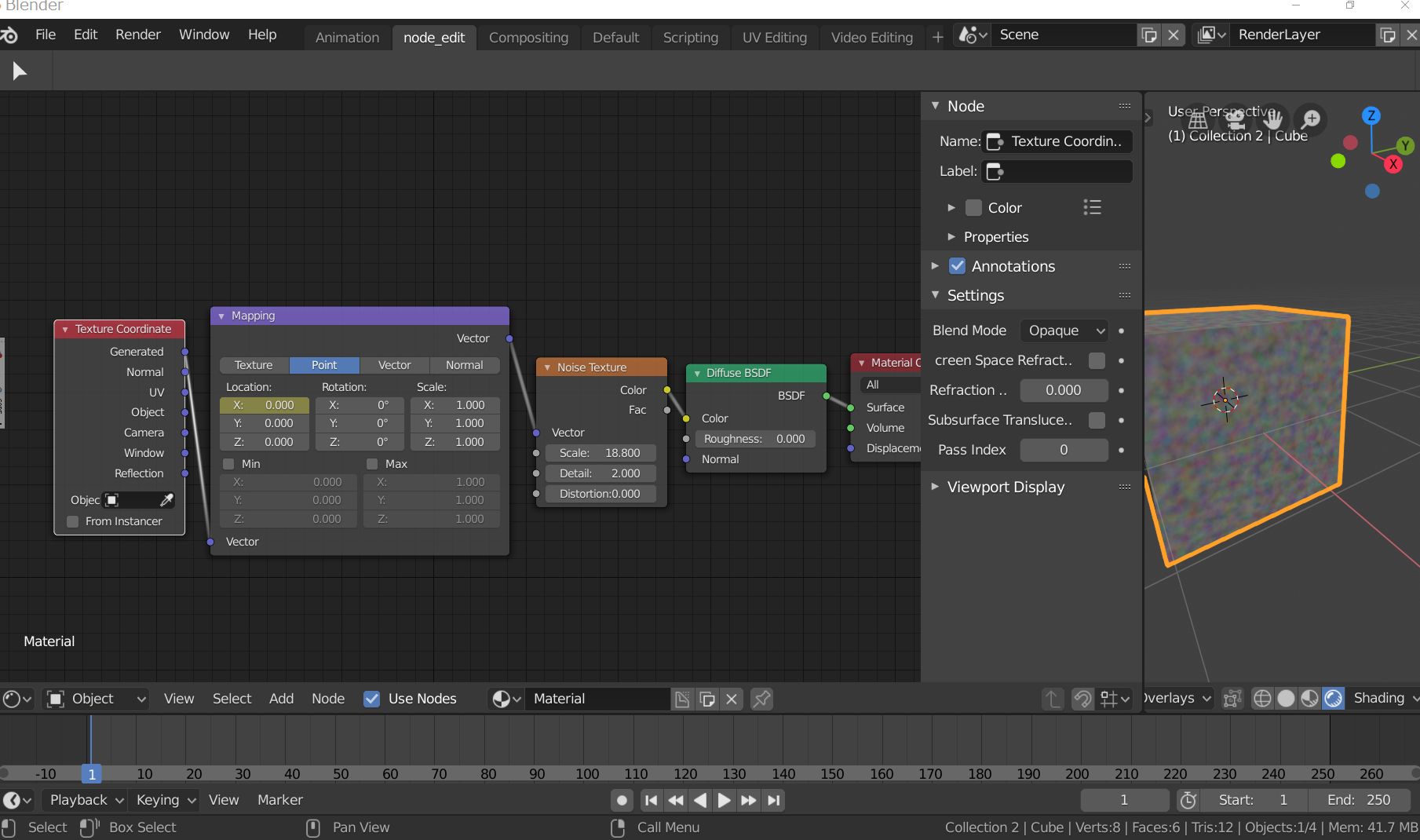 Where is keyframe of node?i can not find in timeline and dopesheet ...