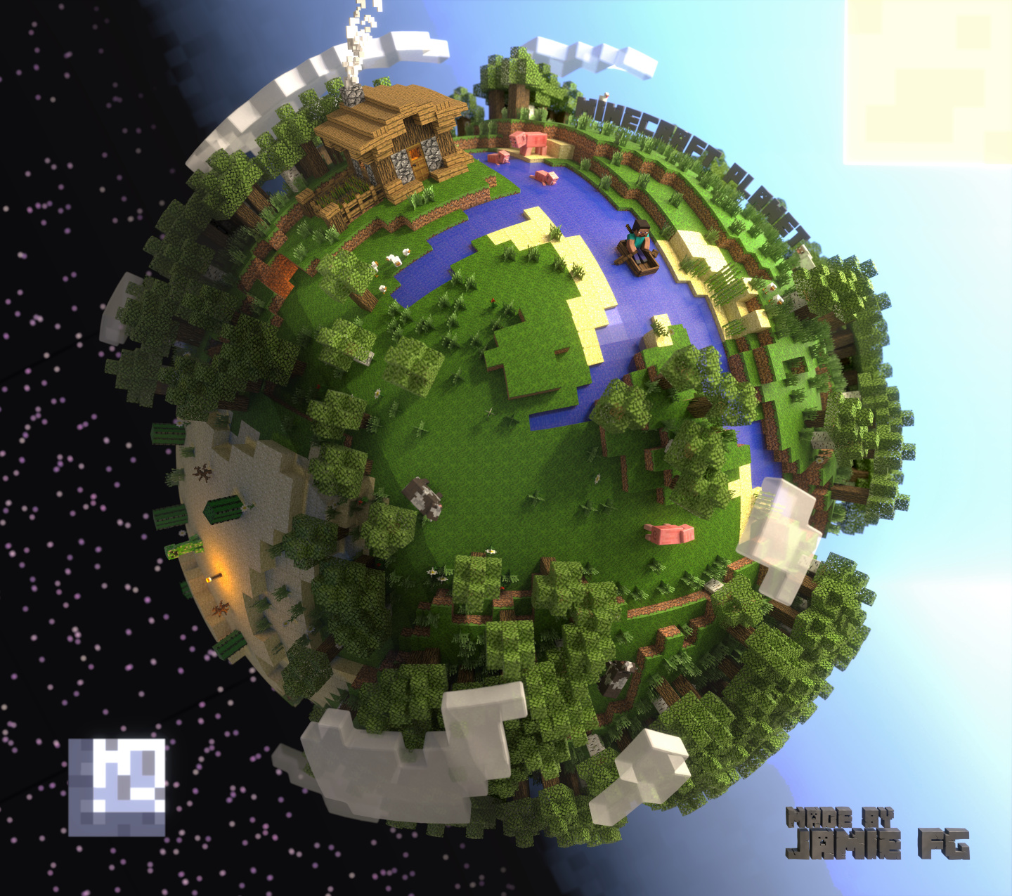 Minecraft Planet