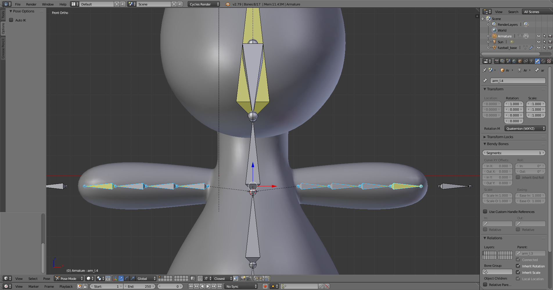 Deformation Problem With Cartoon-style, Hose-like Limbs - Animation And ...