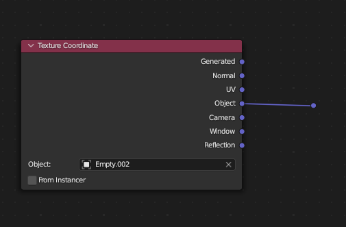 Calculate rotation of the empty from Object Texture coordinates ...