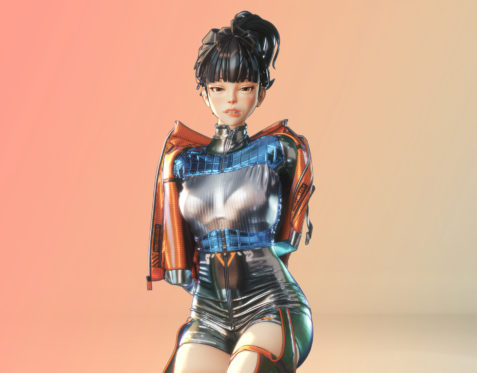 Baddie K-pop Challenge - iPhone Motion Capture - Animations