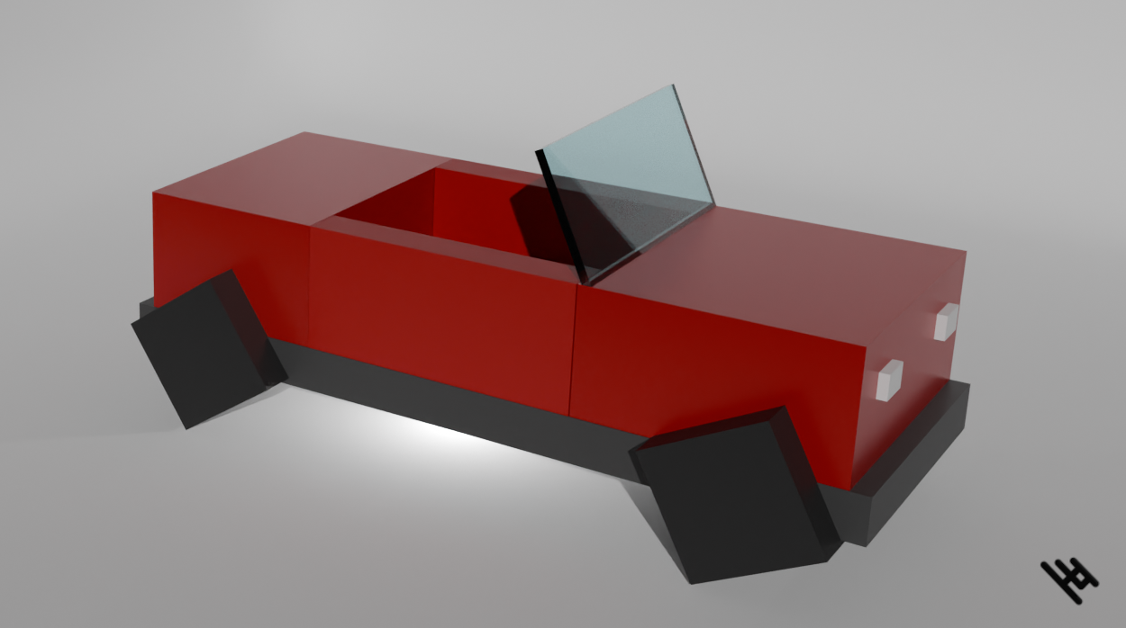 10 Cube Challenge 2025 - Car - 10 Cubes Challenge 2025 - Blender ...