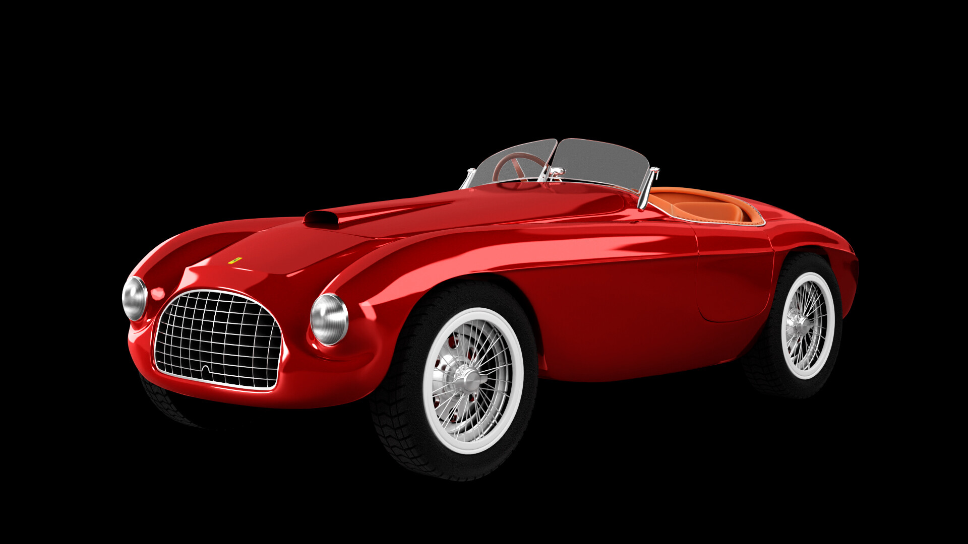 Ferrari 166 MM Barchetta 1949 - Finished Projects - Blender 
