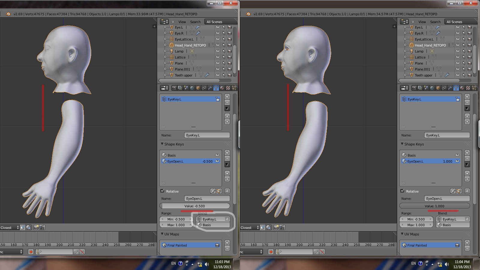 Shape Key Problem shapekey problem - Modeling - Blender Artists Community