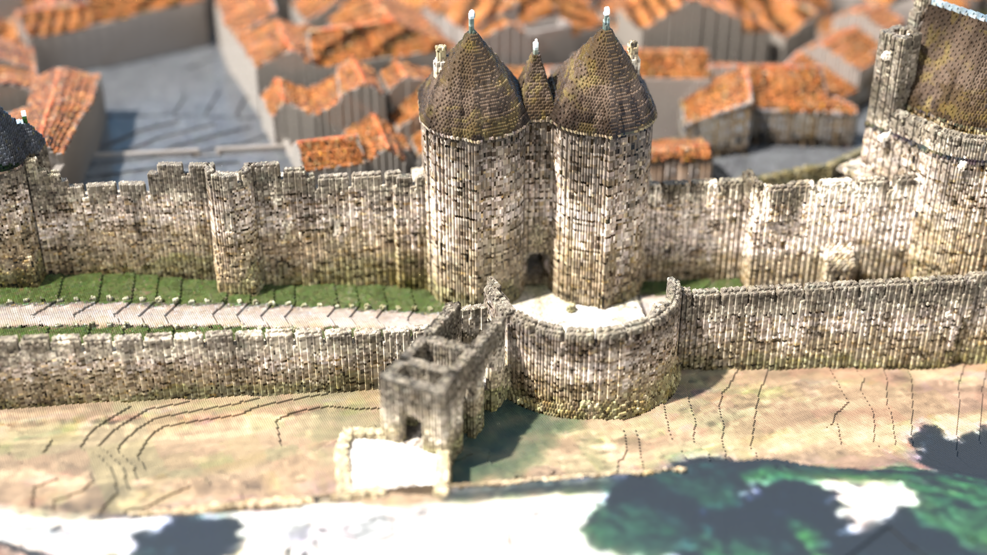 Lego medieval city - - Blender Artists Community