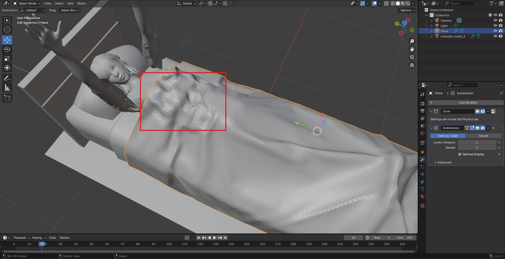 Collision issue for cloth simulation - Particles and Physics ...