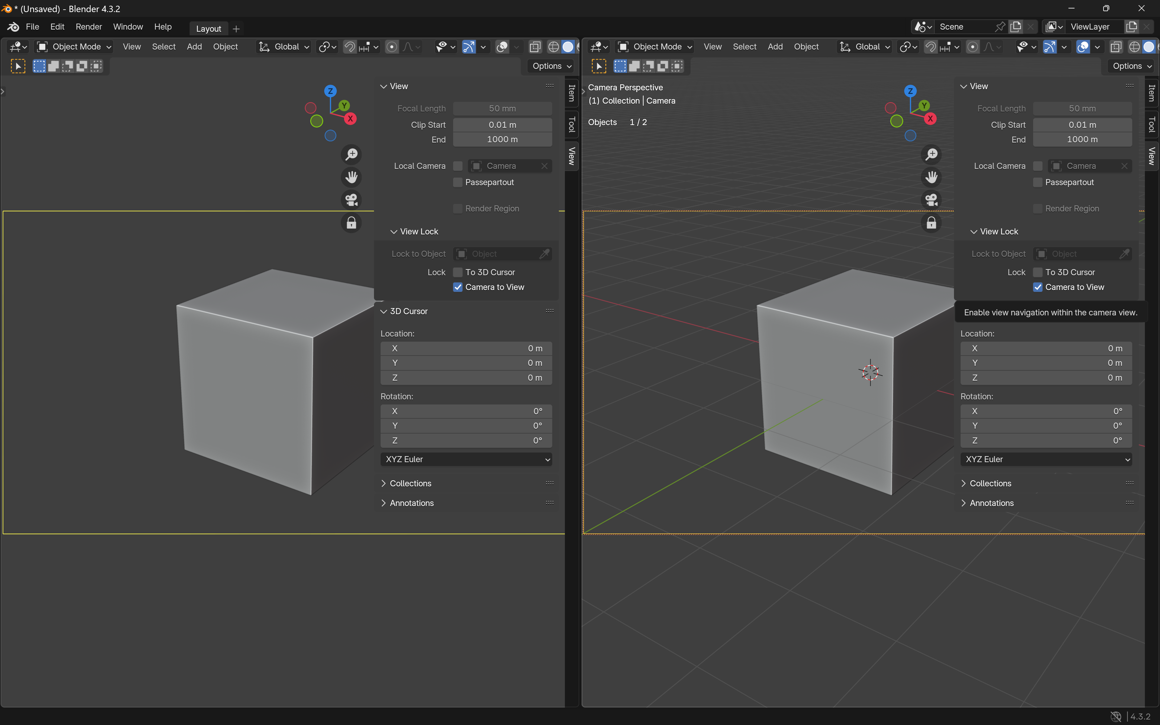 3d viewport in render mode - Basics & Interface - Blender Artists Community
