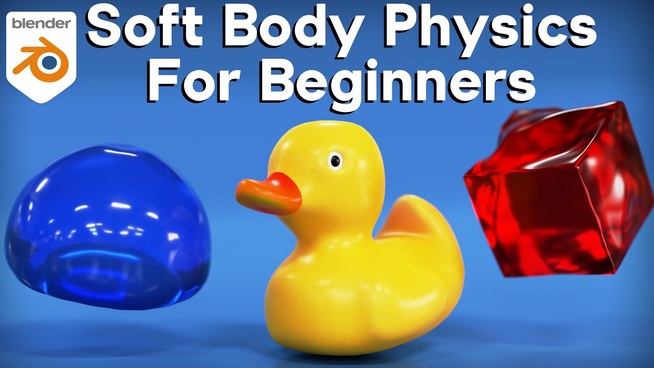 Soft Body Physics for Beginners (Blender Tutorial) Tutorials, Tips