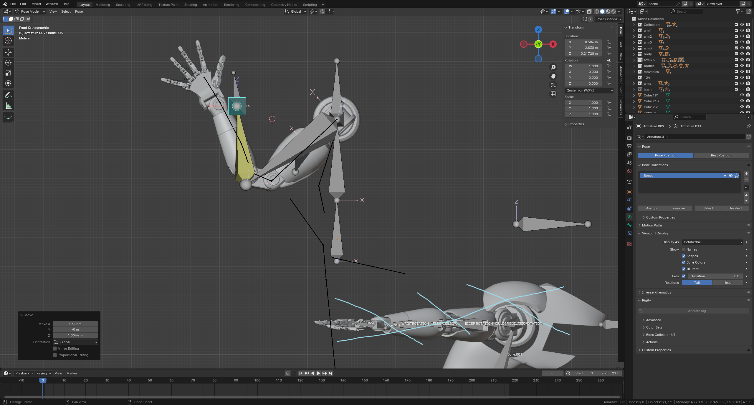 Help with rigging a robotic arm - Animation and Rigging - Blender ...