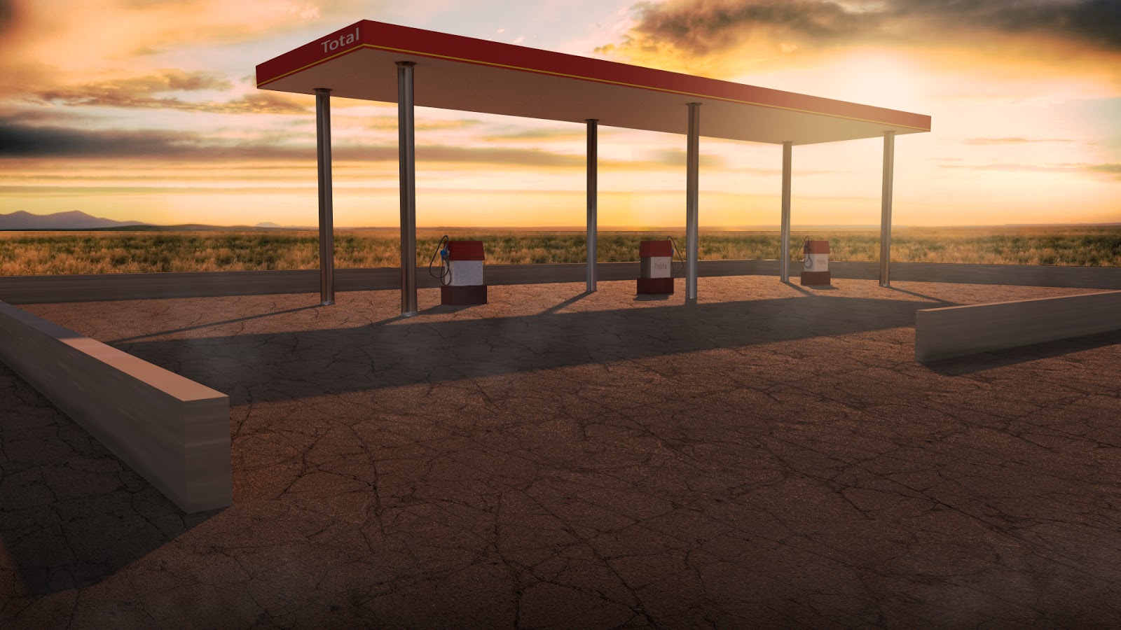 Petrol Station - Finished Projects - Blender Artists Community