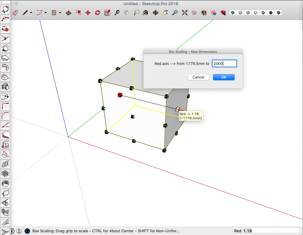 Exact Scaling In Blender Im Moving From Sketchup