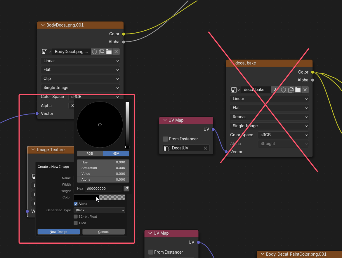 Baking decals selected to active - Materials and Textures - Blender ...