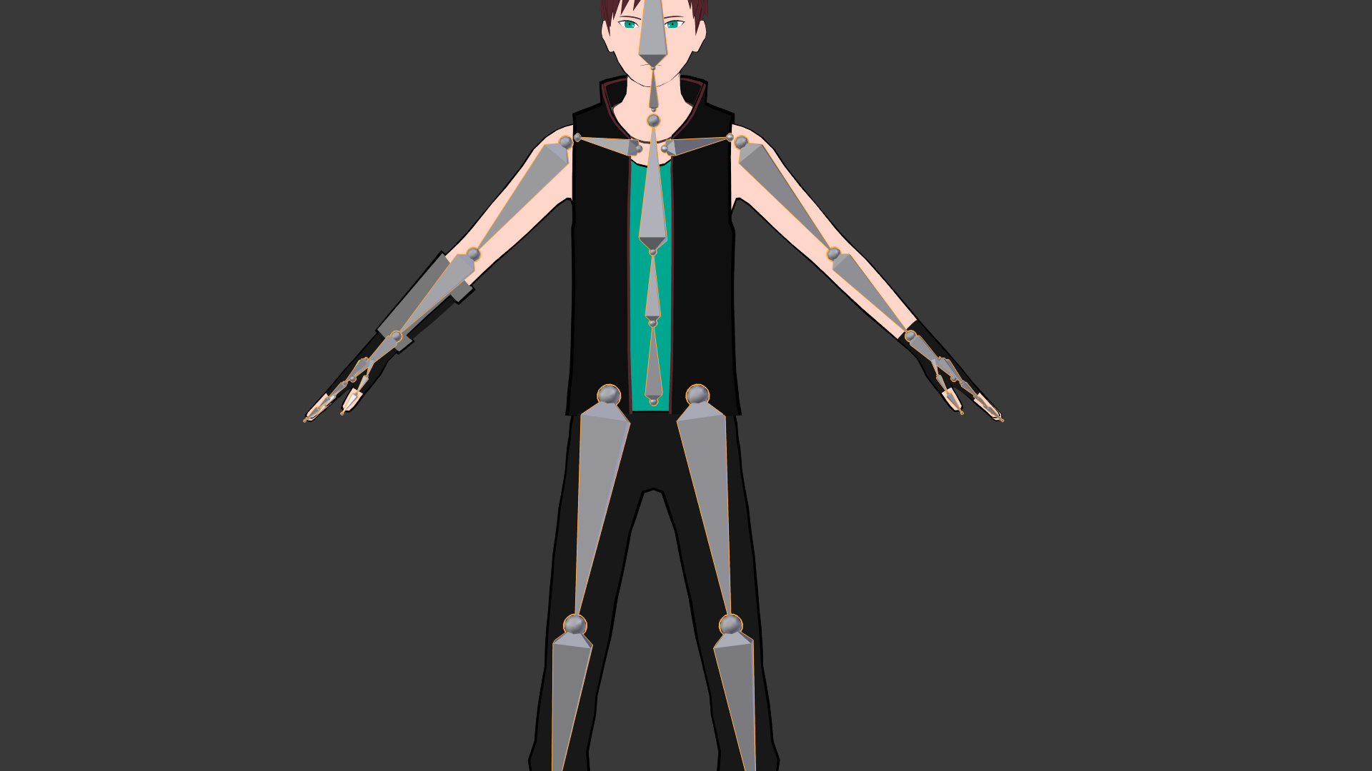 Rigging a character special situation - Animation and Rigging - Blender ...