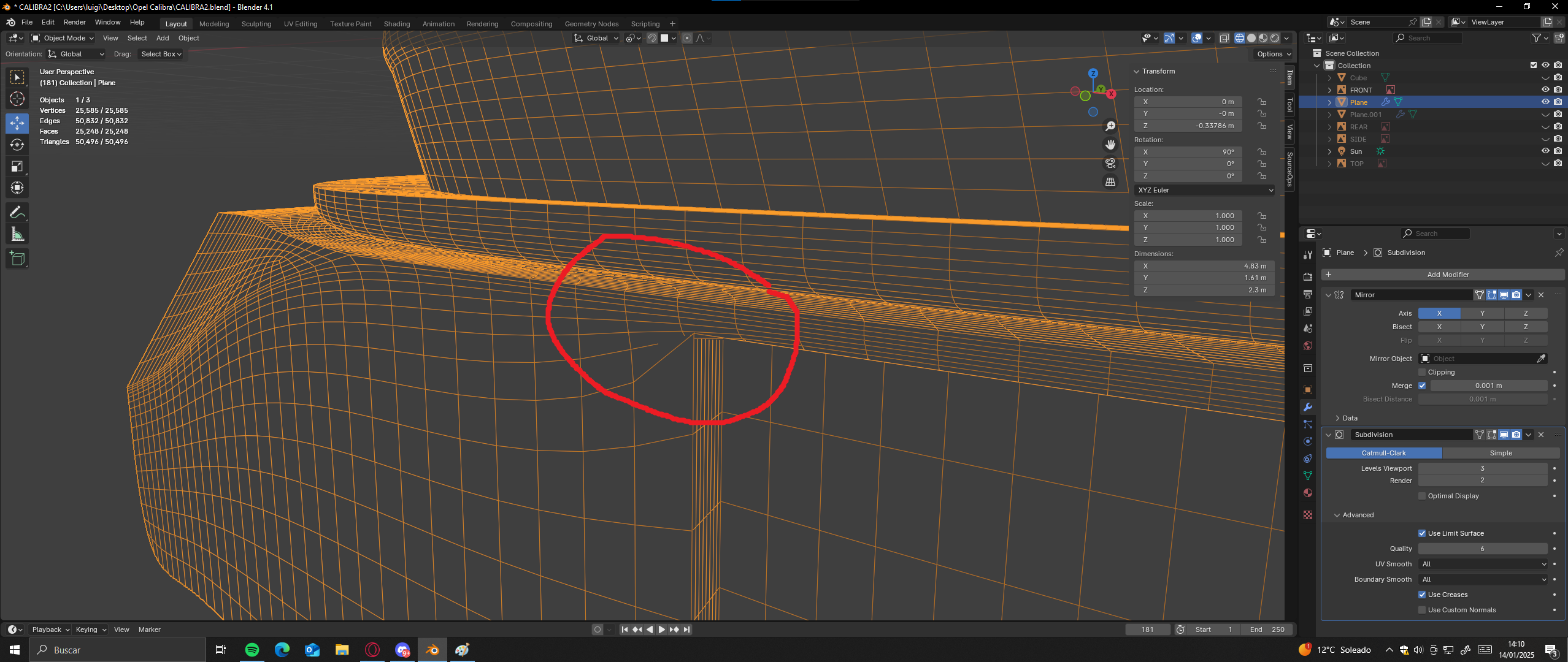 When subdividing my model the topology looks weird - Modeling - Blender ...