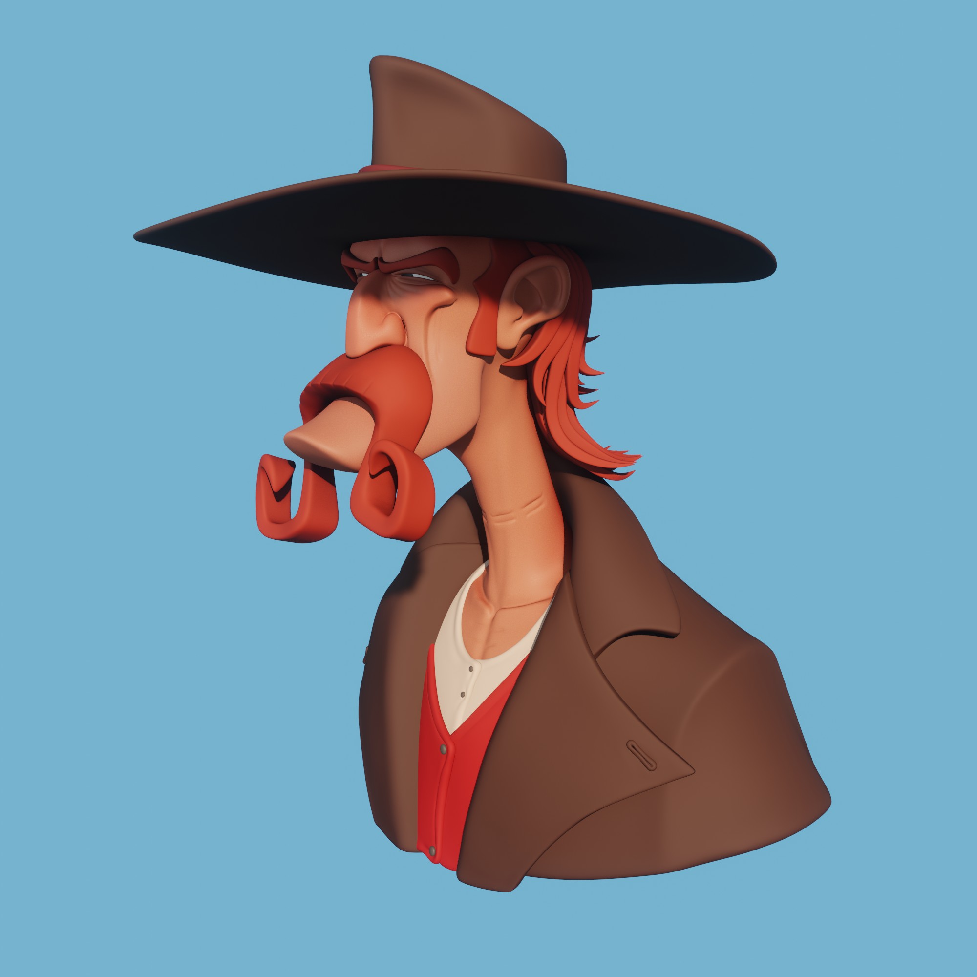 Unknown Cowboy - Finished Projects - Blender Artists Community