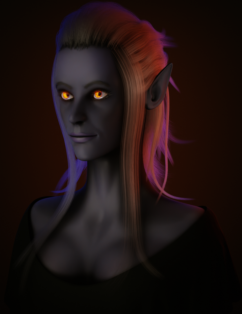 Elf Character sculpt - Finished Projects - Blender Artists Community
