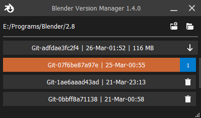 [External Program] Blender Version Manager for 2.8 - Released Scripts ...