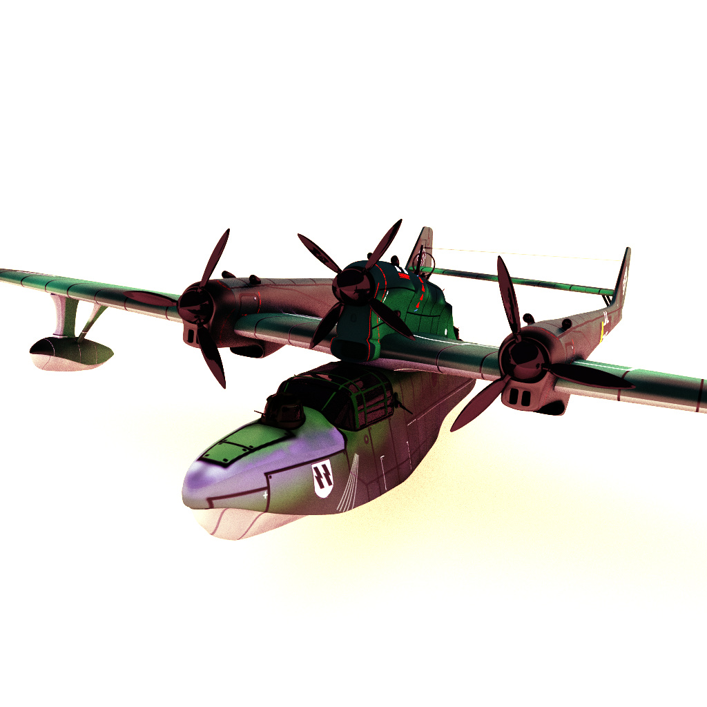 BV 138 Seaplane - Finished Projects - Blender Artists Community