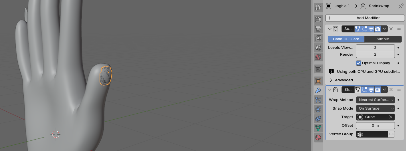 Issues with shrinkwrap modifier - Modeling - Blender Artists Community
