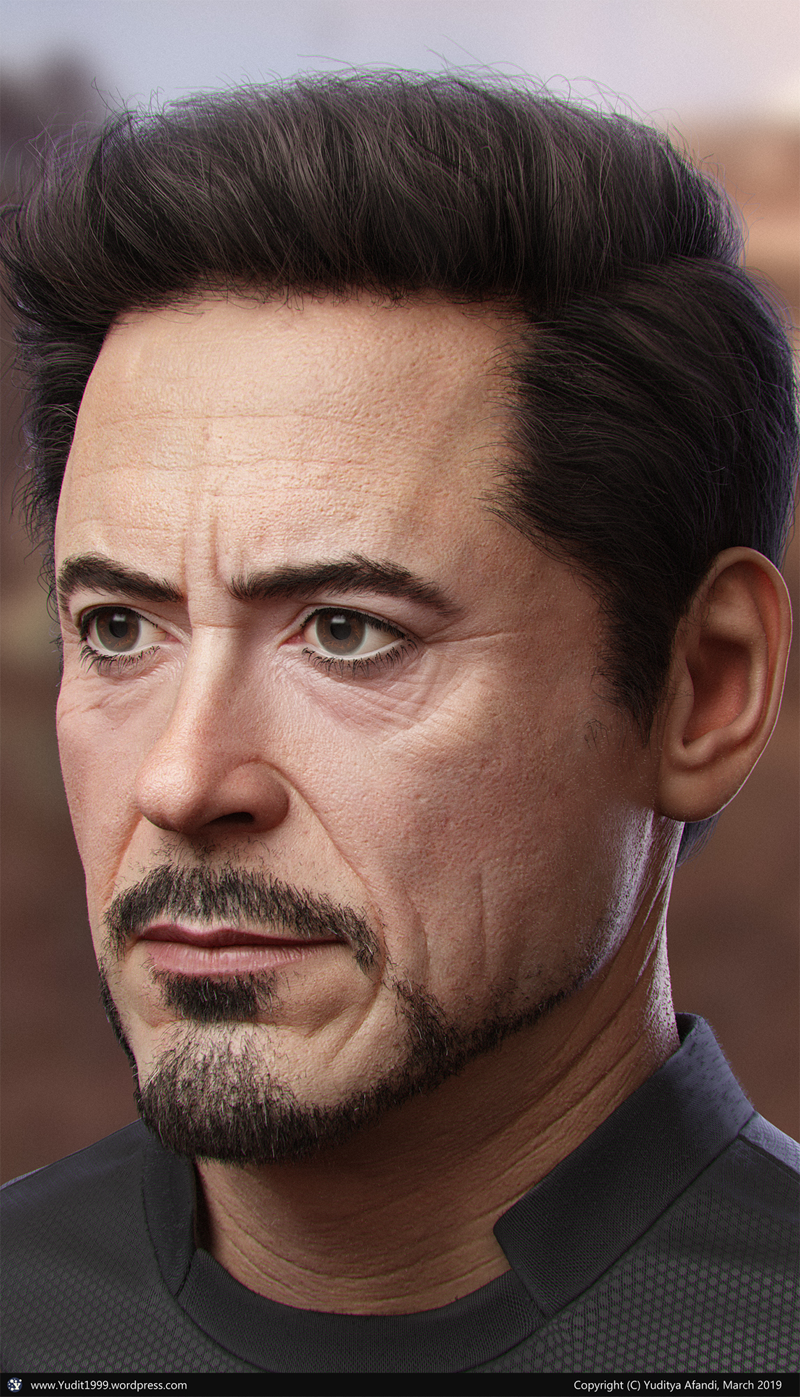 Tony Stark  Finished Projects  Blender Artists Community