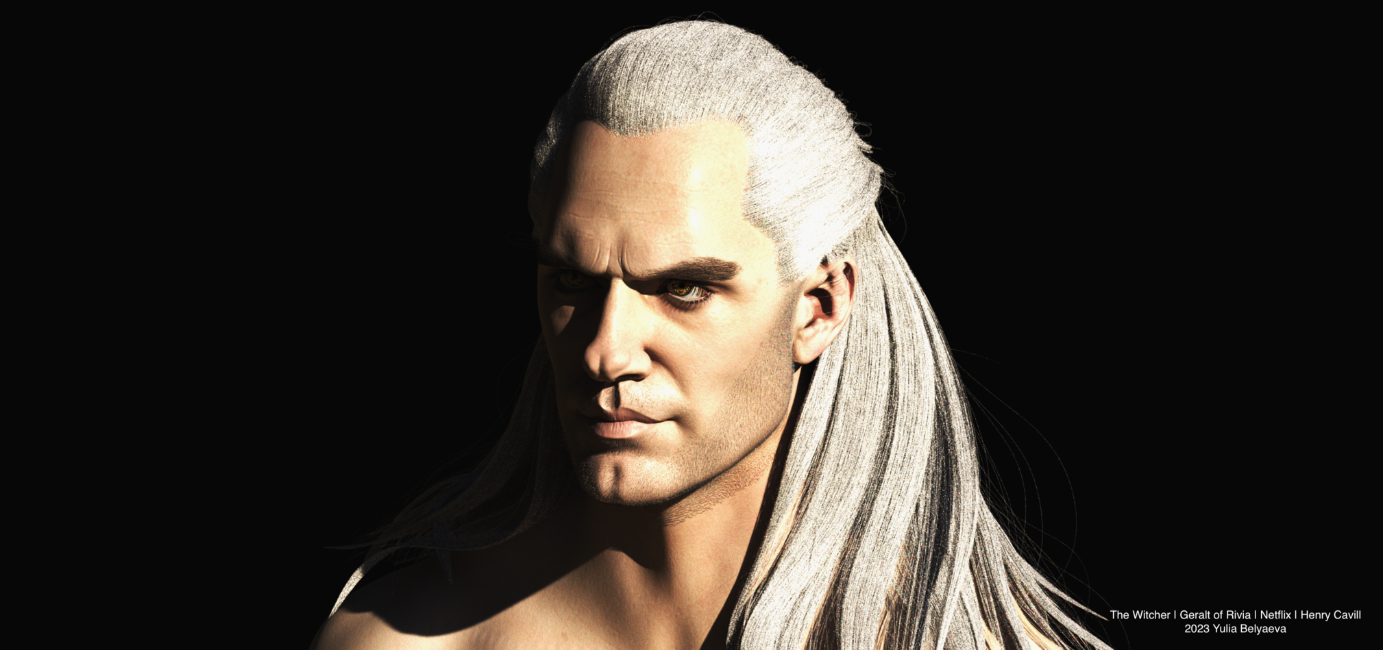 Henry Cavill is Geralt in Netflix's The Witcher!