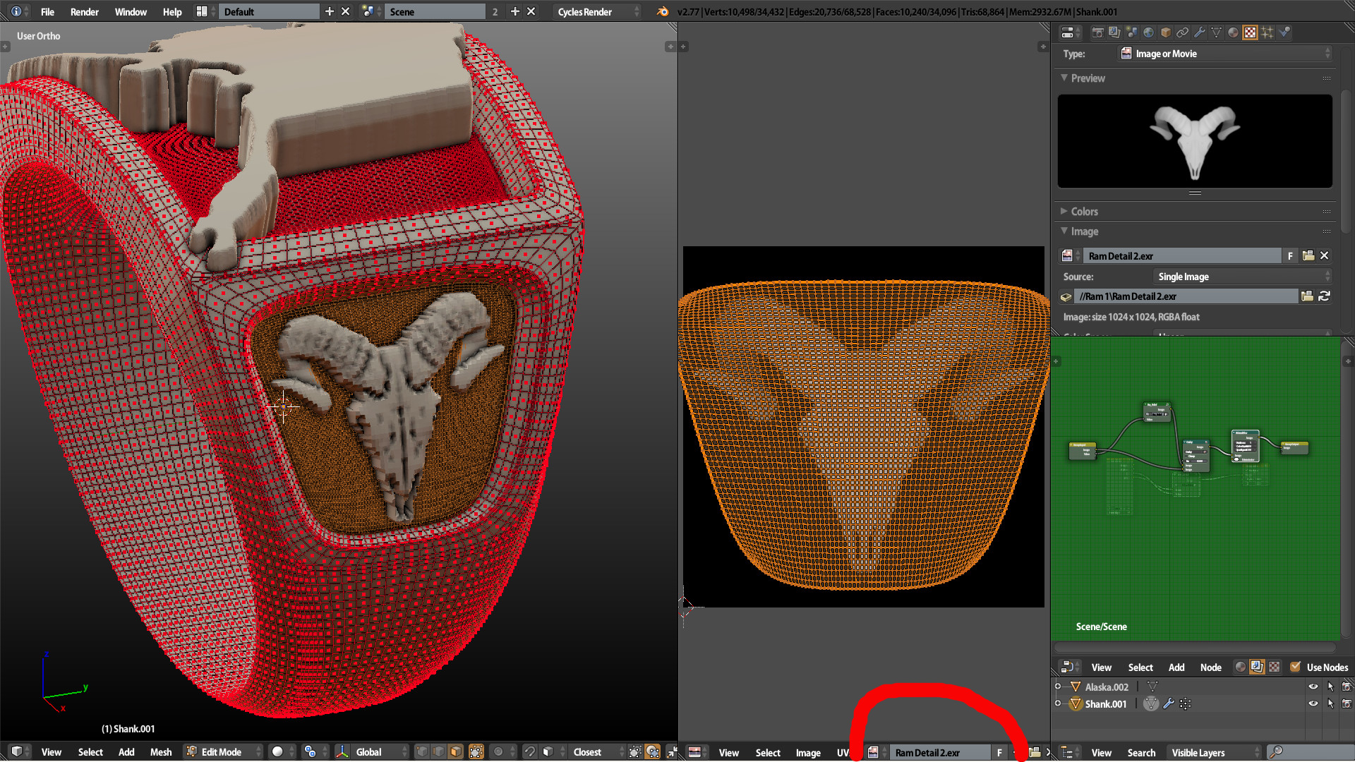 UV Unwrap Question for Displacement Modifier - Modeling - Blender ...