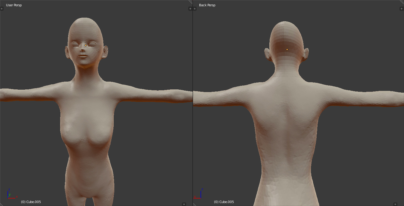 Featured image of post Female Body Blender Blender 3d female character modeling by vyusur