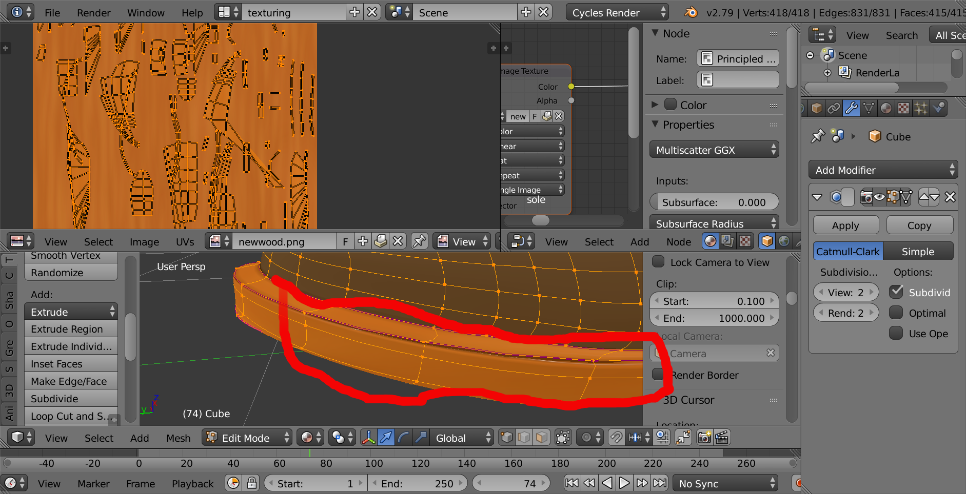 Help understanding shading artifacts - Materials and Textures - Blender ...