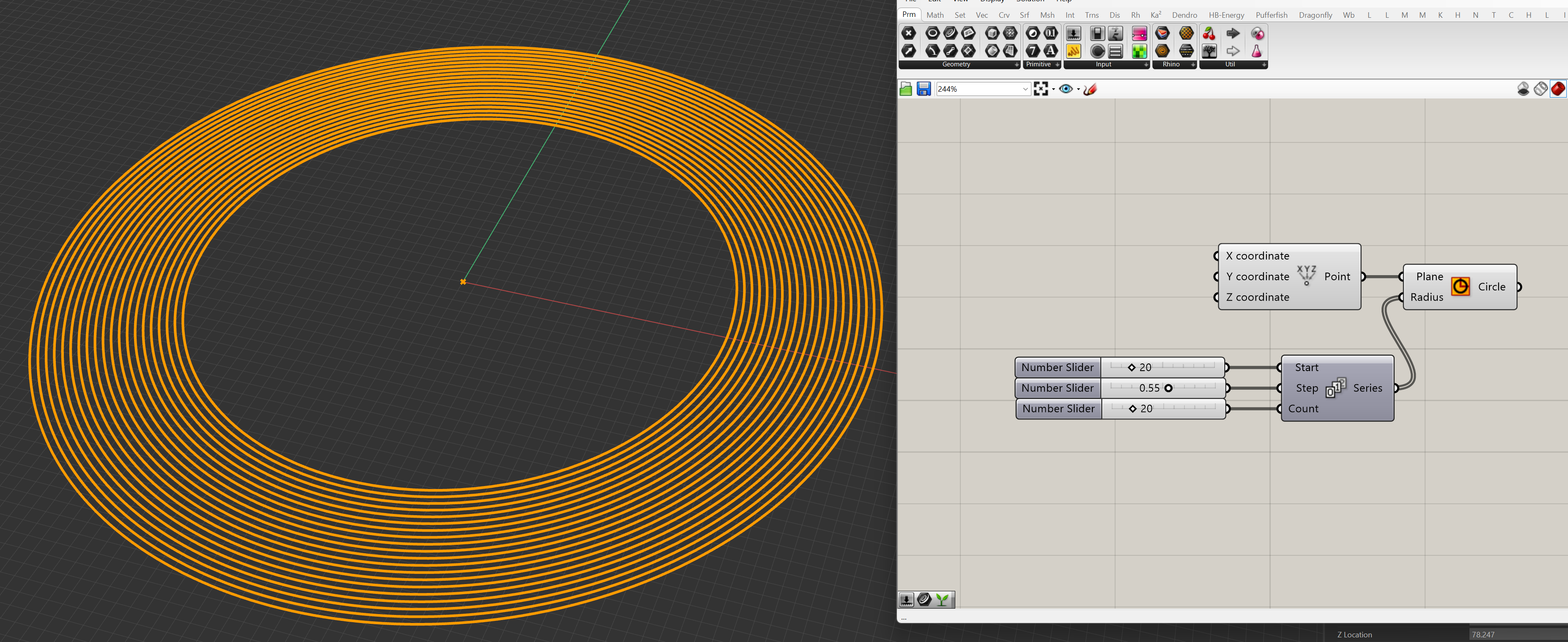 Concentric Nodes Better Way of Creating Concentric Circles in Geo-Nodes - Modeling ...