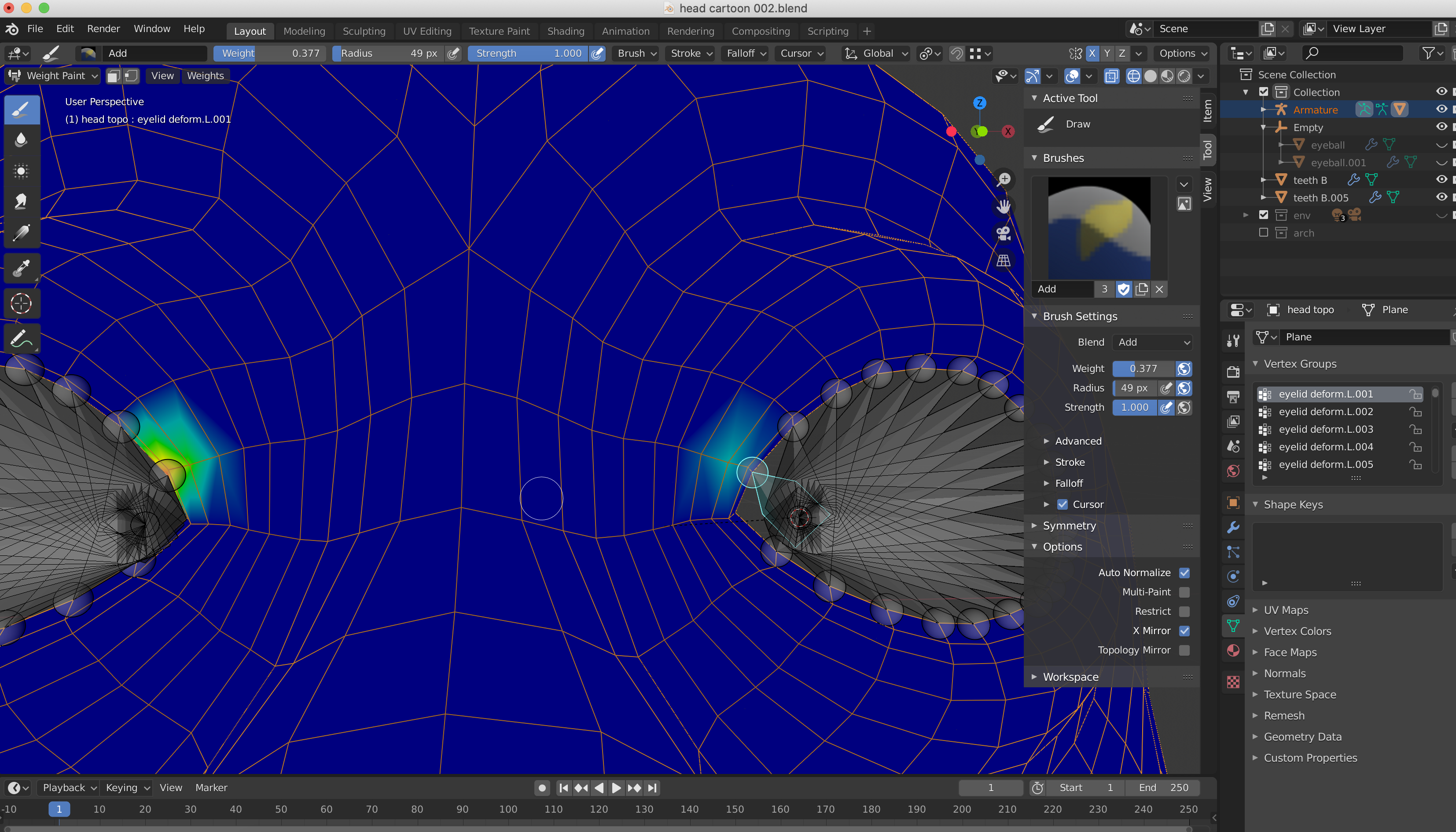 Weight paint bug? - Animation and Rigging - Blender Artists Community