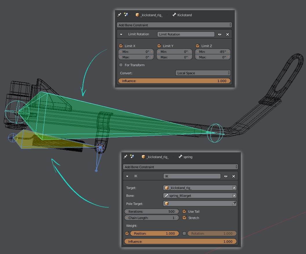 Motorcycle rigging - Animation and Rigging - Blender Artists Community