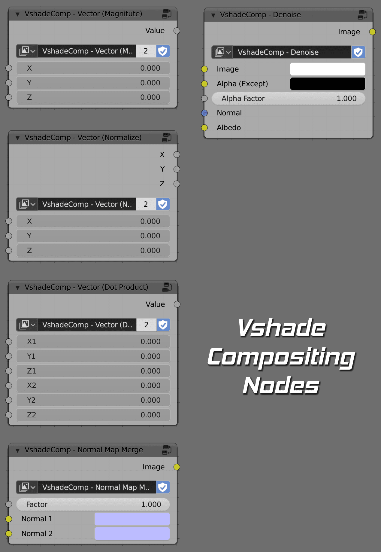 VSHADE - Professional Shader System for Blender Cycles & Eevee 1.8.2 ...