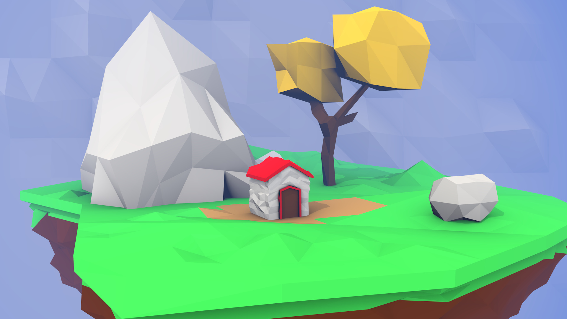 Low poly outside - Finished Projects - Blender Artists Community