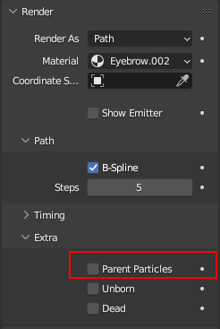 Hair visible in the viewport not visible in rendered view - Particles ...